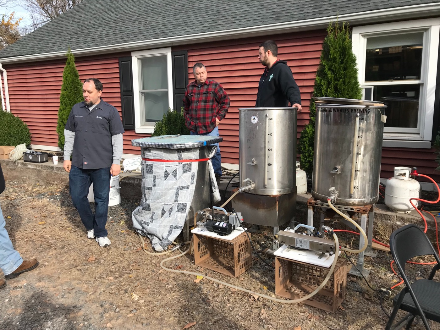 Homebrewing and beer event photo