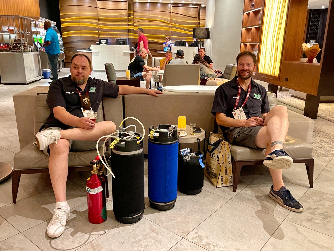 Homebrewing and beer event photo