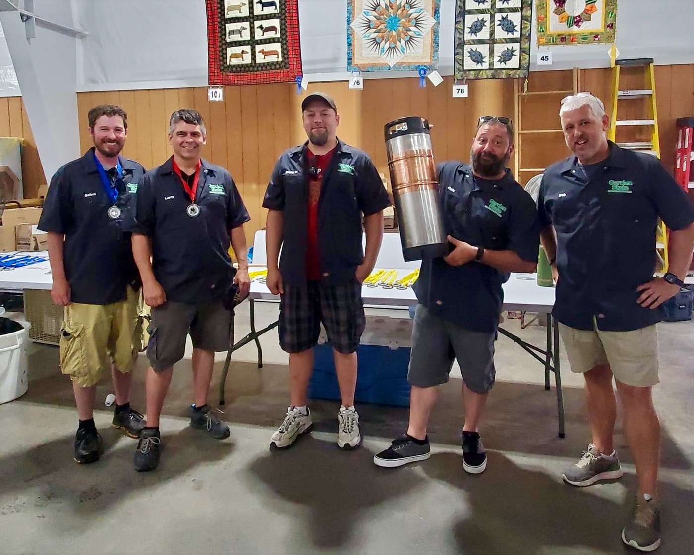 Homebrewing and beer event photo